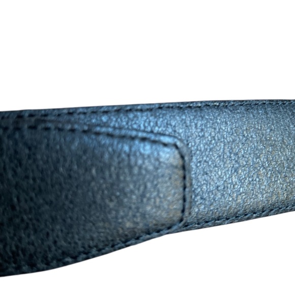 Yves Saint Laurent Black and Gold Belt - Picture 7 of 10